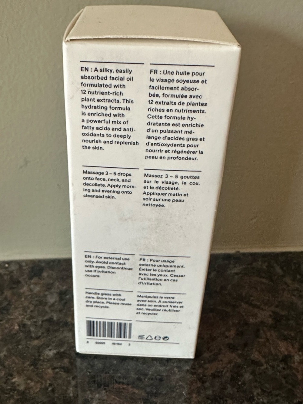 Salt & Stone Antioxidant Facial Oil - 30ml - Picture 2 of 2